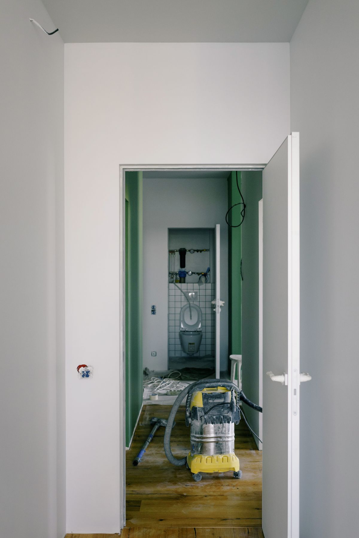Couloir avant rénovation