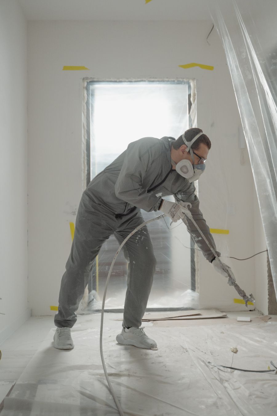 Application de peinture au pistolet